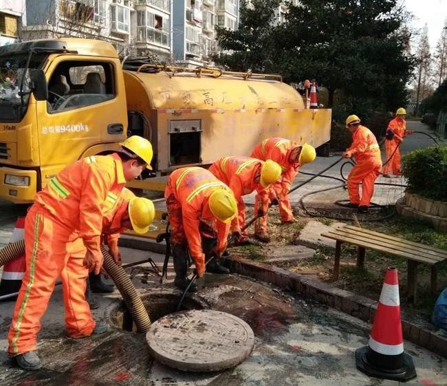 长倘口镇市政管道清淤